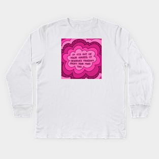 Out Of Your Hands Kids Long Sleeve T-Shirt